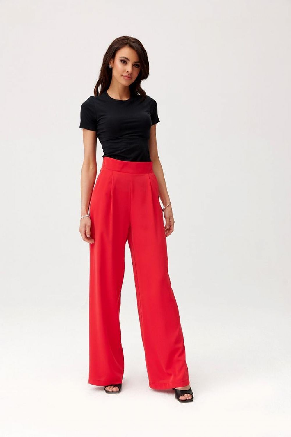 Alaya women's trousers by roco fashion | high-waisted wid...
