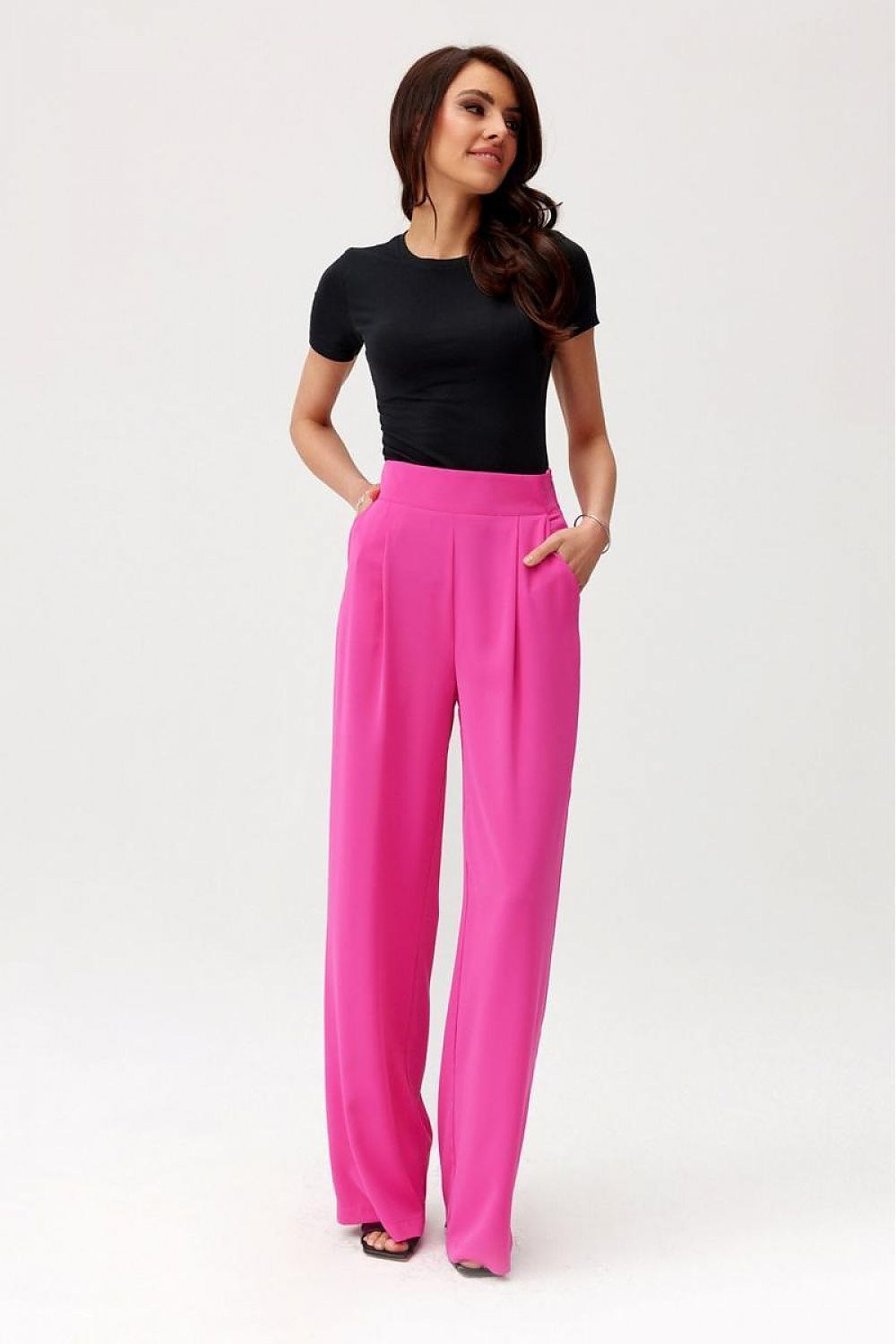 Alaya women's trousers by roco fashion | high-waisted wid...