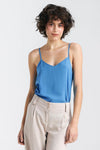 Luxury Regular-Fit Viscose T-Shirt with Thin Straps for Effortless Style - Nife