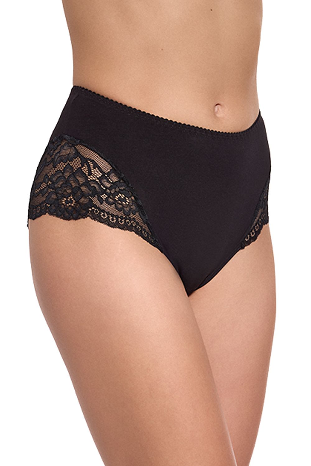 Gabidar Women's Luxury Cotton Lace Basic Panties - Soft Comfort with Elegant Detailing