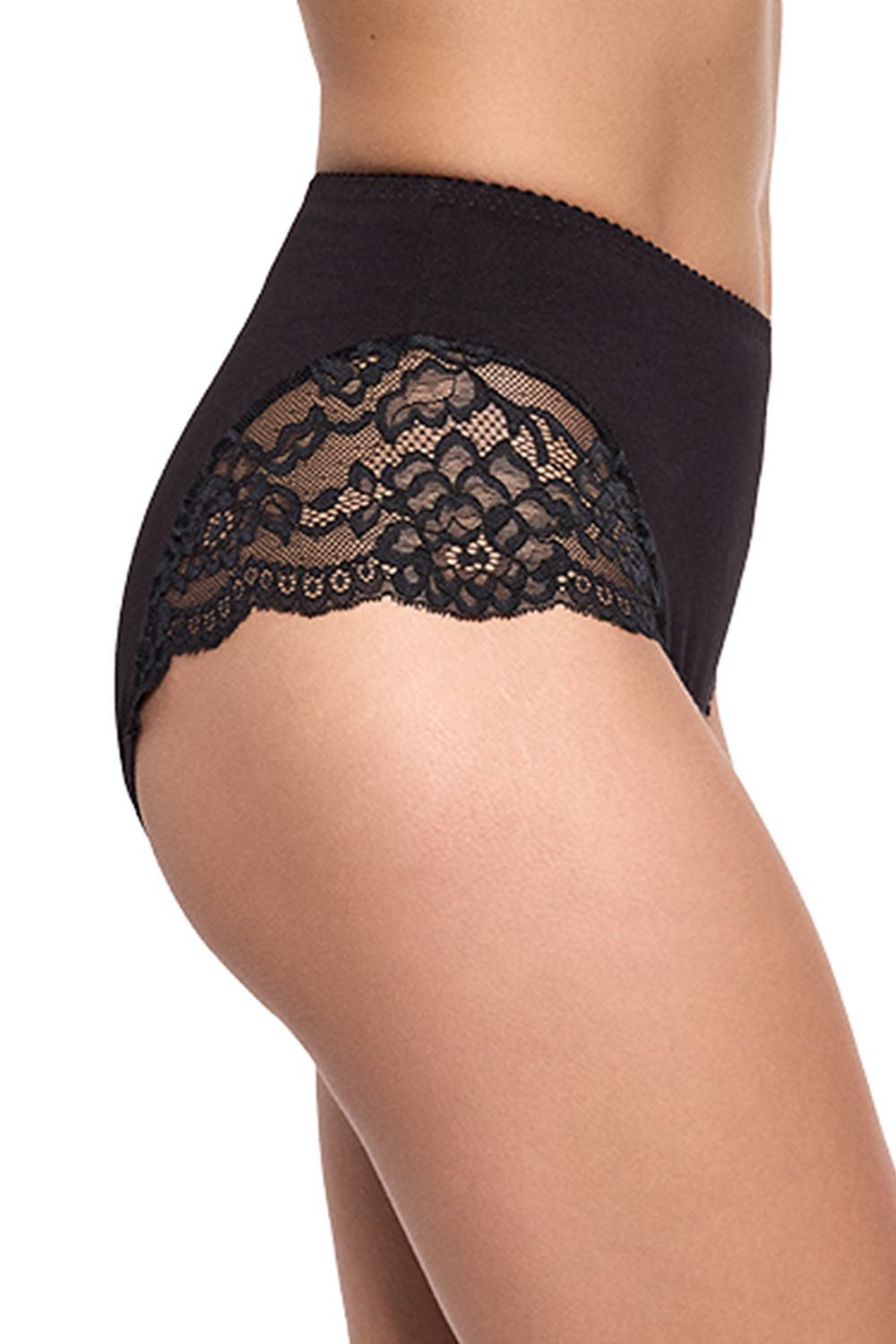 Gabidar Women's Luxury Cotton Lace Basic Panties - Soft Comfort with Elegant Detailing