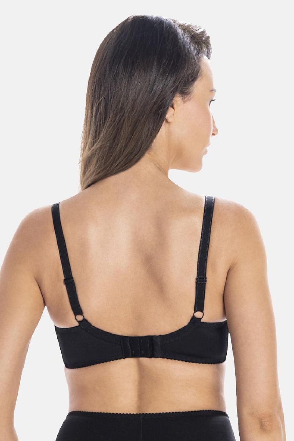 Elegant Black Padded Underwired Bra By Teyli For Exceptional Support & Comfort