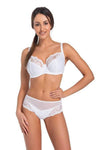 Elegant Soft Lace Underwired Bra with Adjustable Straps and Delicate Detailing - Teyli