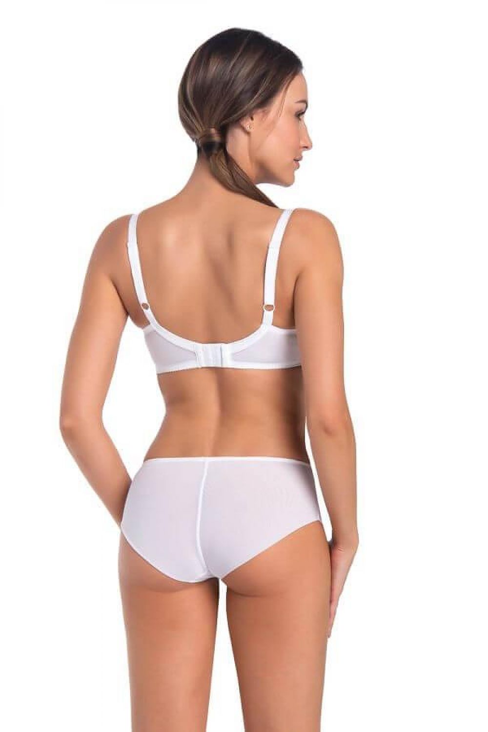 Elegant Soft Lace Underwired Bra with Adjustable Straps and Delicate Detailing - Teyli