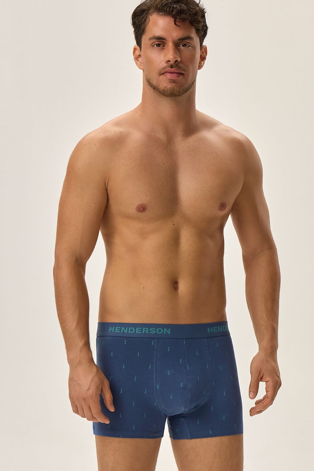 Henderson Joy Men's Cotton Boxers 5-Pack - Comfortable Fit with Wide Waistband - Longer Legs