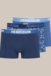 Henderson Comfortable Jarl Cotton Knit Boxers for Men – Snug-Fitting & Stretchy, Stylish Everyday Wear