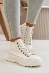 Elevate Your Look with Big Star Women's PU Sneakers - 4.5Cm Platform, Timeless Style, Ultimate Comfort