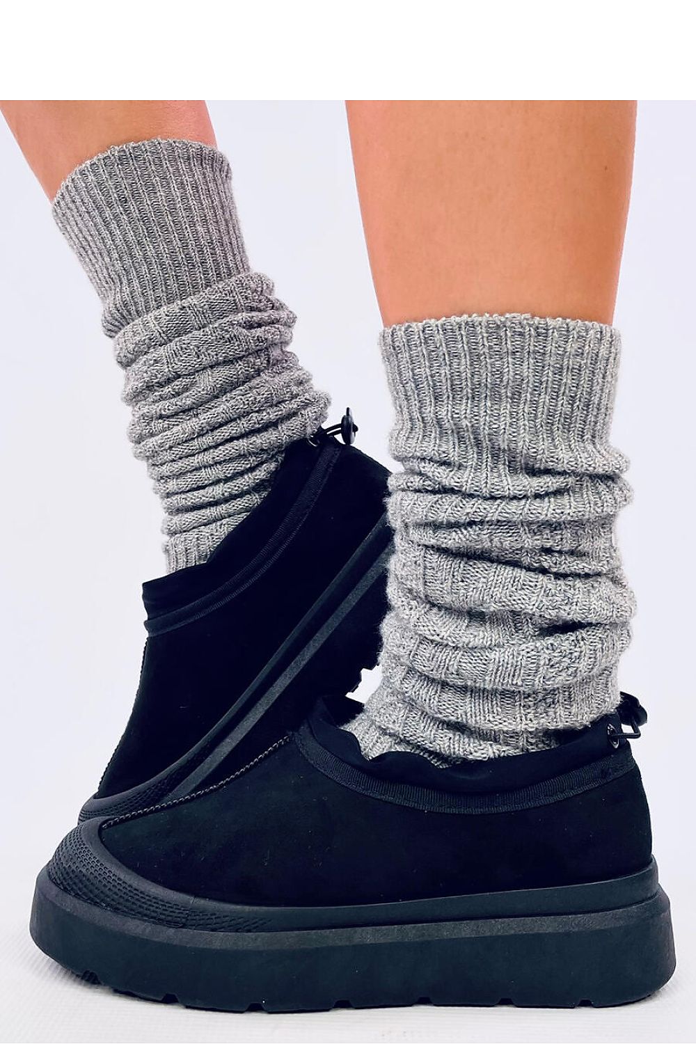 Inello Women's Short Snow Boots with Thick Fur Lining & Non-Slip Rubber Sole