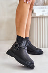 Stylish Women's Jodhpur Boots in Eco Leather with Zipper and Insulated Comfort - Big Star