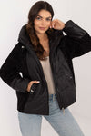 Stylish Women's Polyester Casual Jacket with Hood for Autumn-Winter, Light Warmth & Fashionable Quilting
