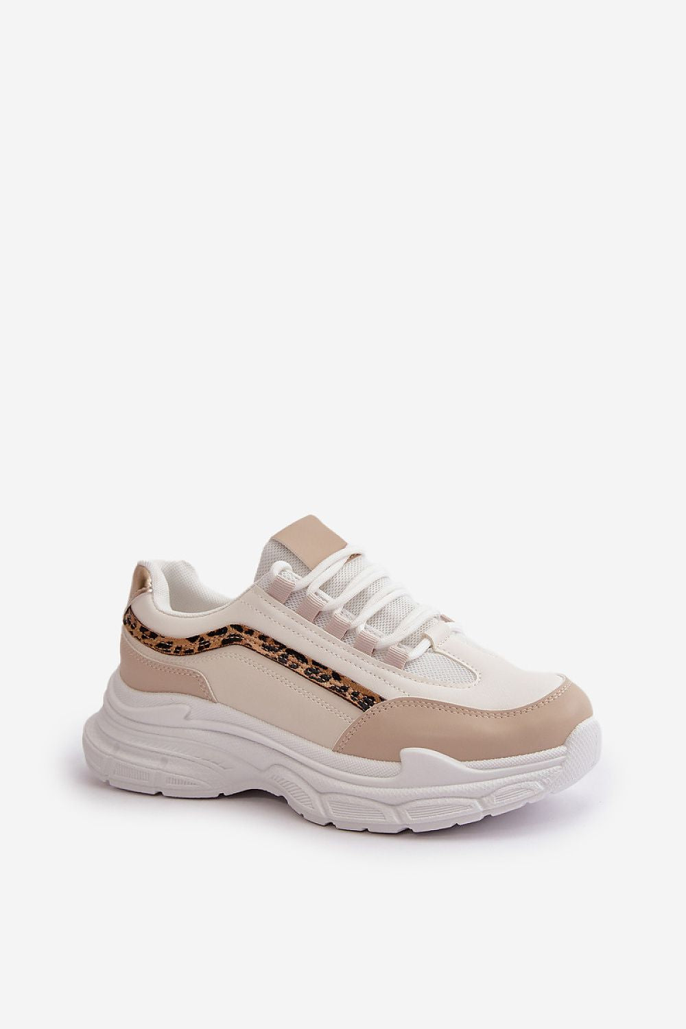 Eco-Leather Women's Sneakers with 3.5Cm Platform – Stylish Everyday Footwear