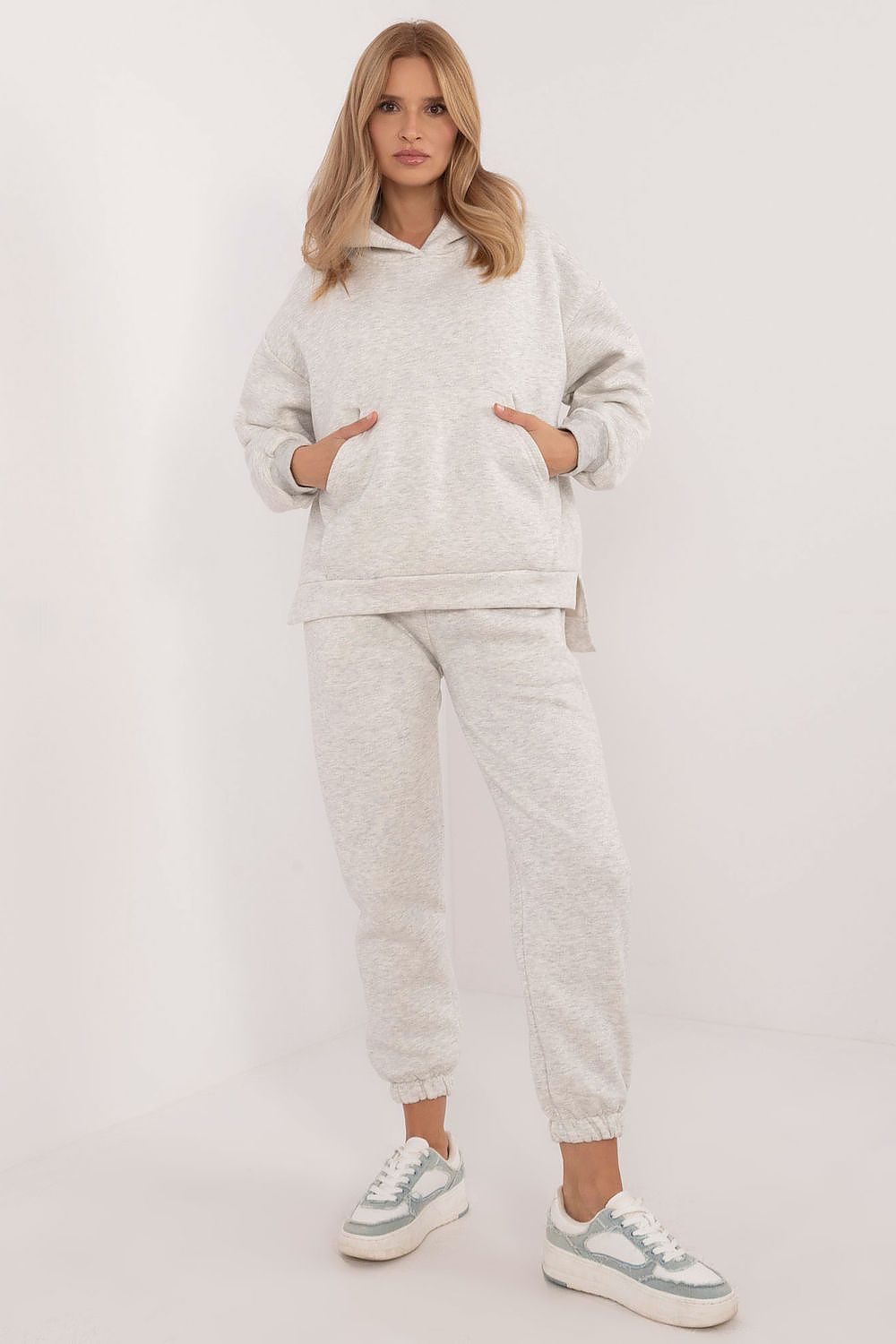 Warmed women's casual sweatshirt set eu size 0 - soft cot...
