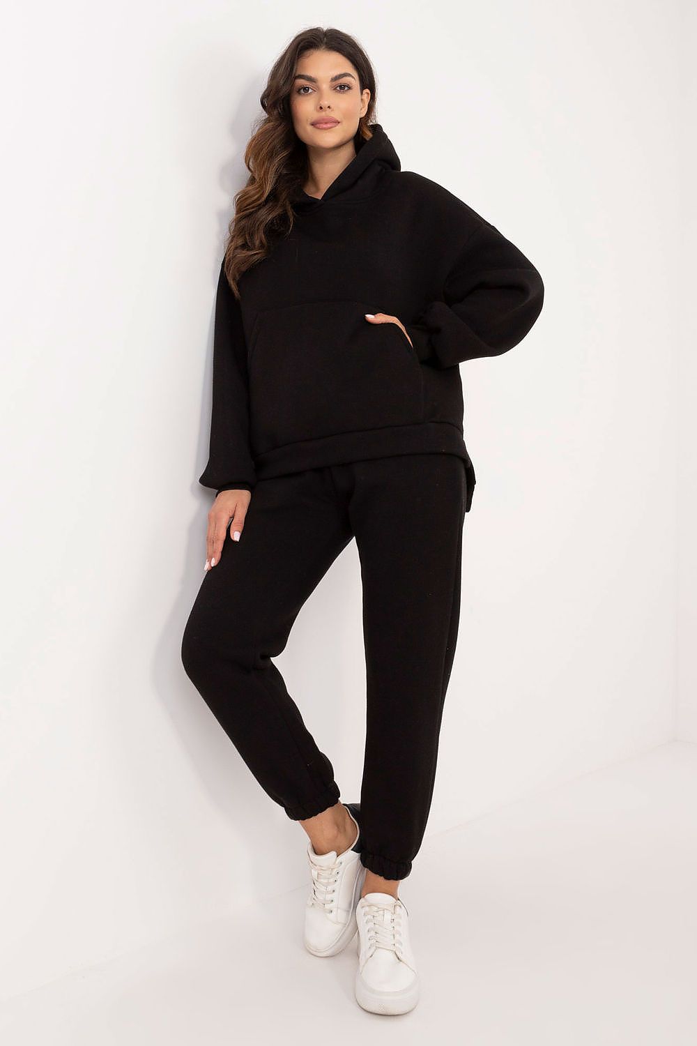 Warmed women's casual sweatshirt set eu size 0 - soft cot...