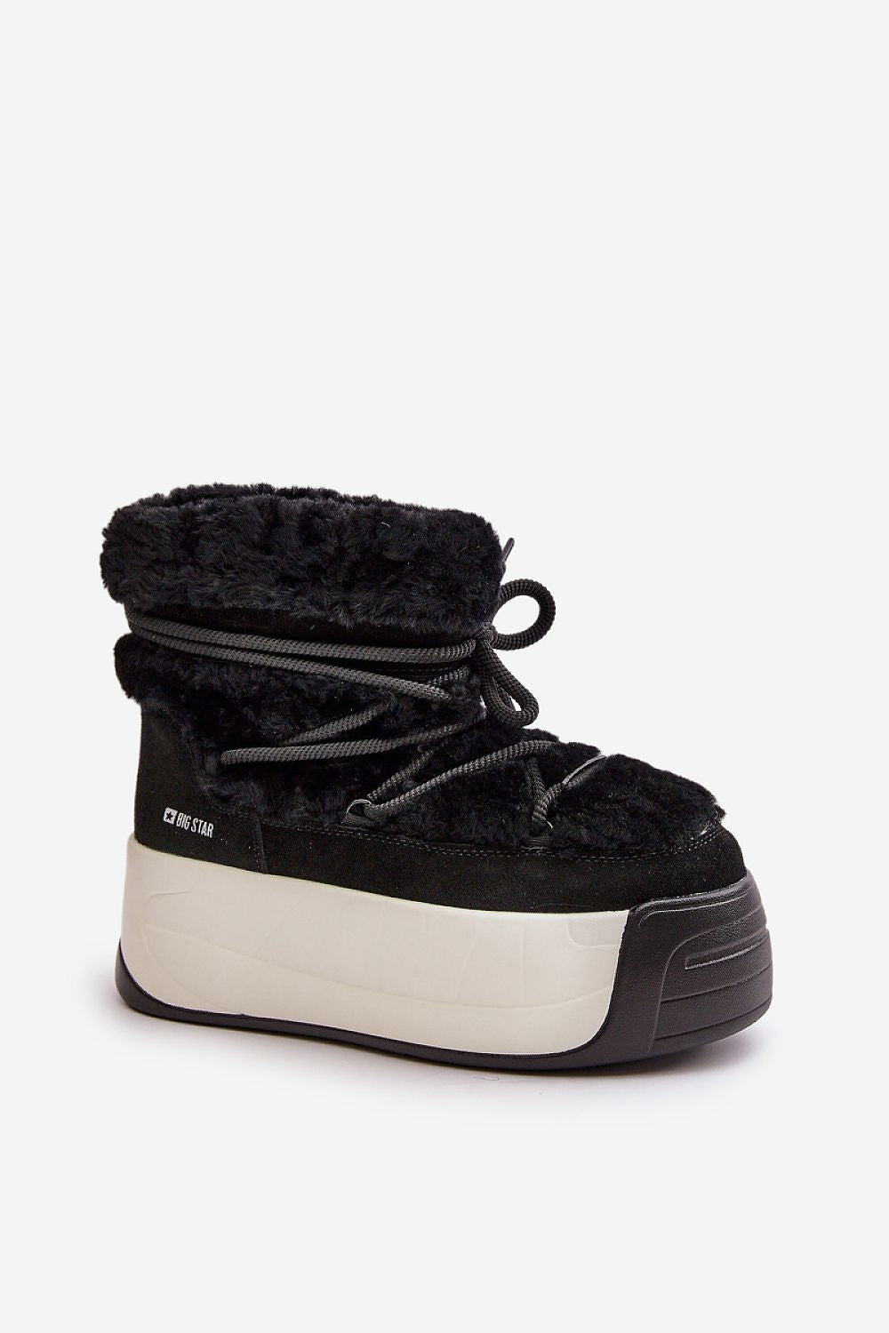 Luxury Women's Snow Boots by Big Star, Fur Lined, Non-Slip Sole, Sizes EU 36-41