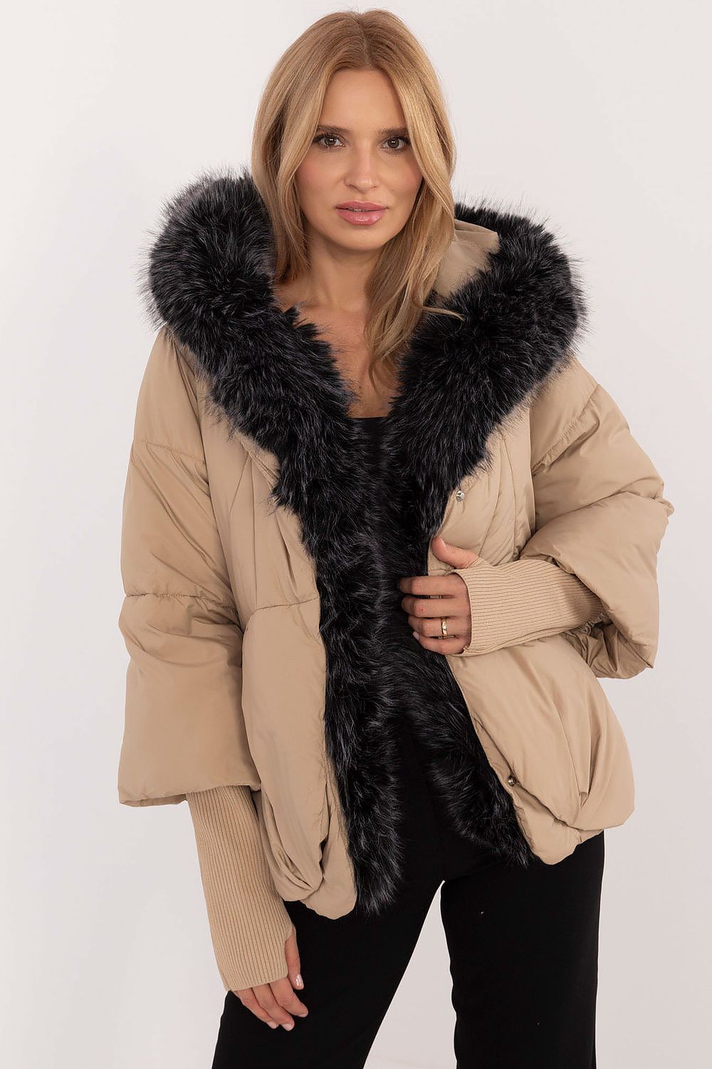 MBM Women's Casual Jacket with Detachable Hood & Cuffs - Available in Sizes S to XL