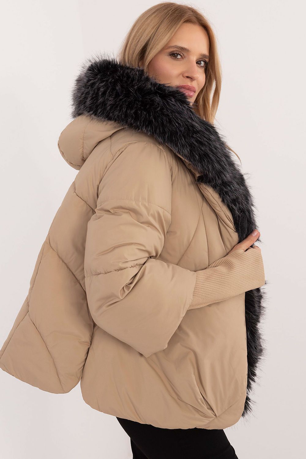 MBM Women's Casual Jacket with Detachable Hood & Cuffs - Available in Sizes S to XL