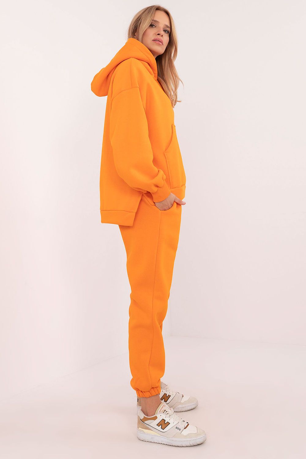 Warmed women's casual sweatshirt set eu size 0 - soft cot...