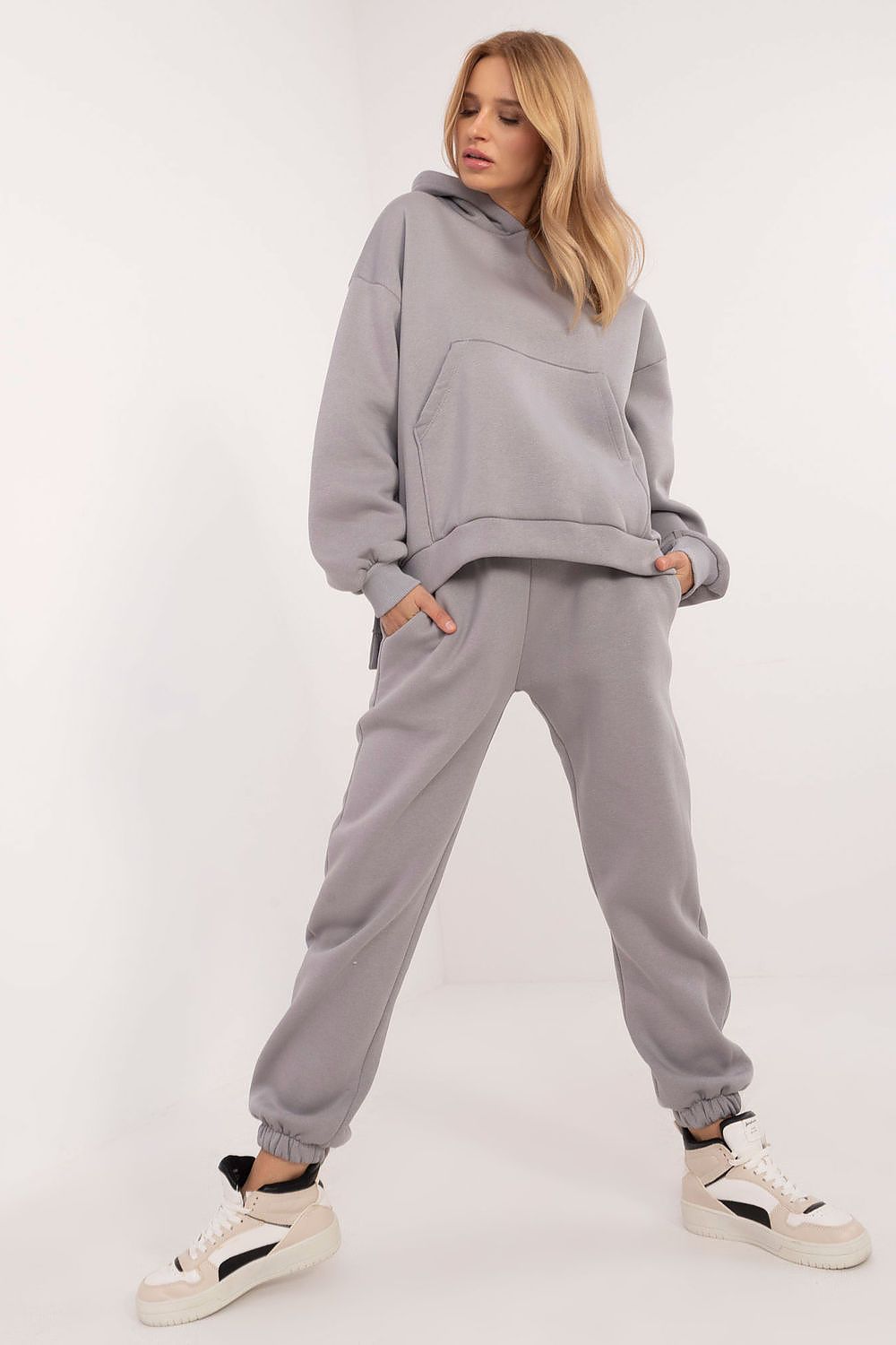 Warmed women's casual sweatshirt set eu size 0 - soft cot...