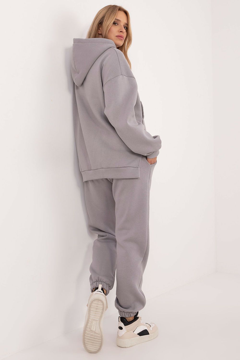 Warmed women's casual sweatshirt set eu size 0 - soft cot...