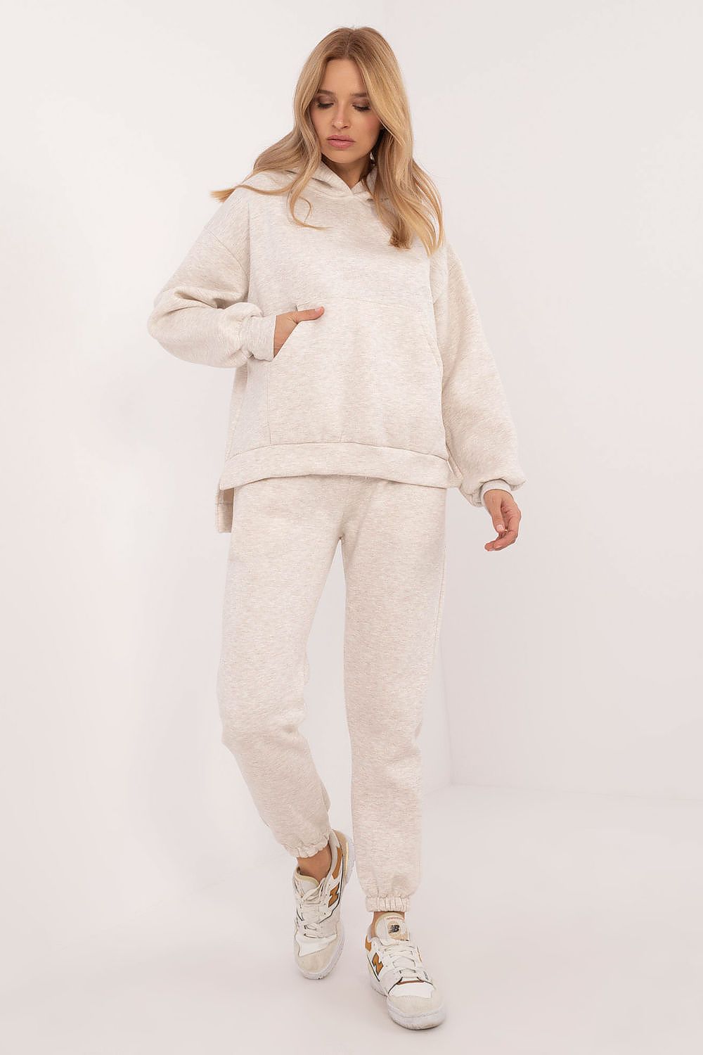 Warmed women's casual sweatshirt set eu size 0 - soft cot...