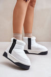 Elegant Women's Quilted Snow Boots with Thick Fur Lining - Sizes EU 36-41