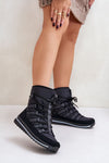 Luxury Waterproof Women's Snow Boots with Fur Insoles, Rounded Toe Design, Sizes EU 36-41