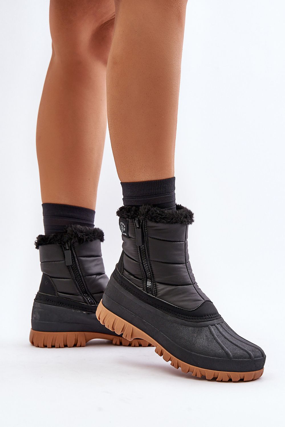 Luxurious Women's Lee Cooper Snow Boots with Faux Fur Lining – Sizes EU 36-41
