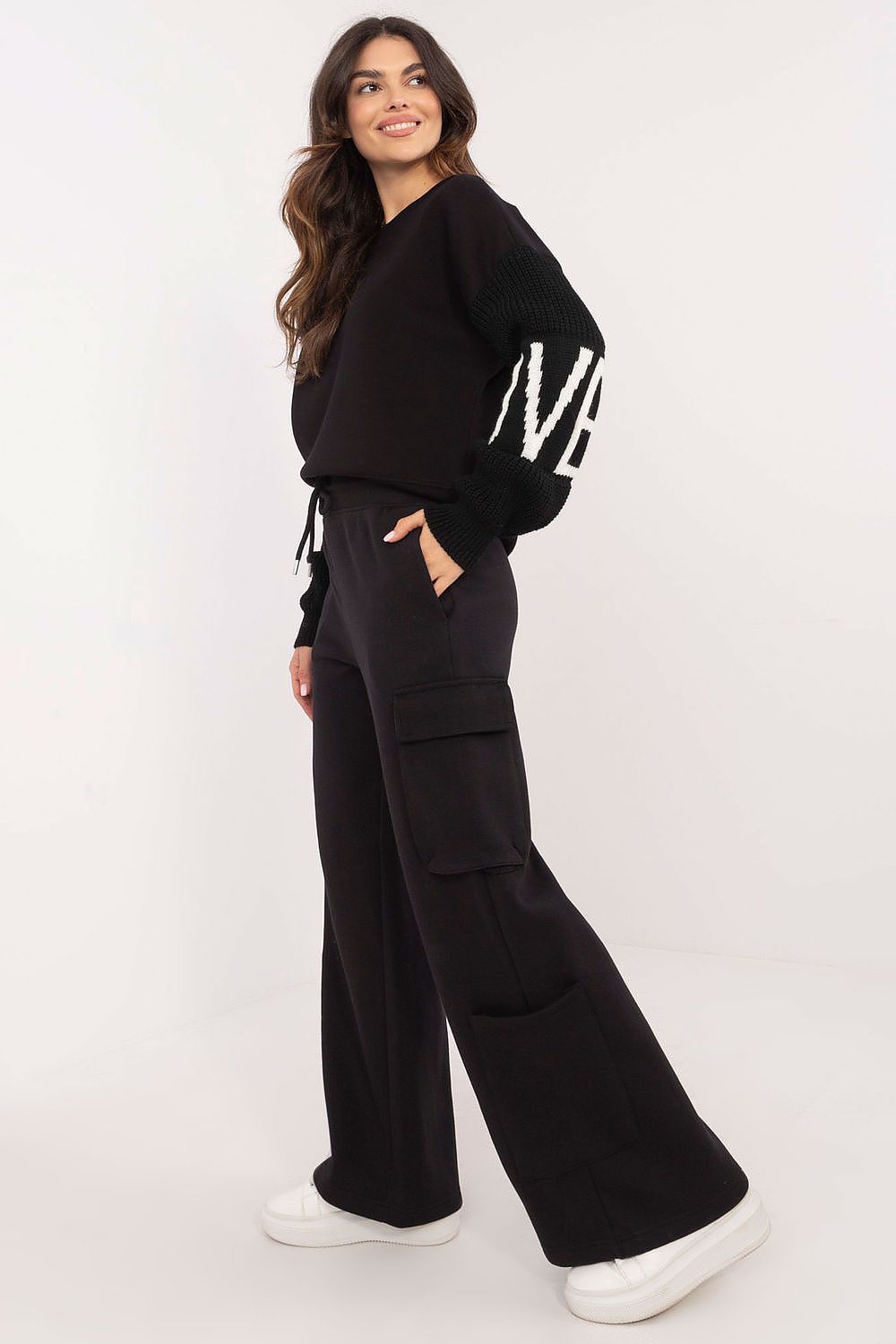 Luxury Casual Cargo Sweatpants by Sublevel | Comfortable Lightweight Trousers with Pockets in Sizes S-XL