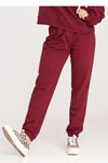 Figl Cotton Sweatpants with Wide Elastic Waistband - Stylish Track Trousers in Sizes S to XL