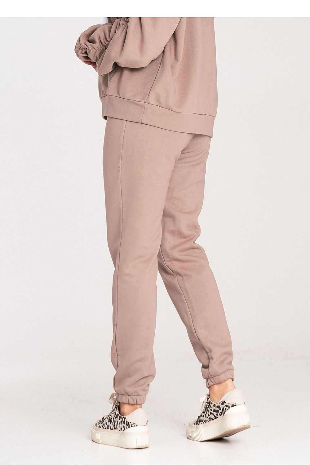 Figl Cotton Sweatpants with Wide Elastic Waistband - Stylish Track Trousers in Sizes S to XL
