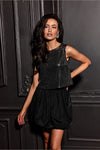 Roco Fashion Noel Mini Skirt | Unique Bombshell Cut, Side Zipper, Sizes EU 36-40