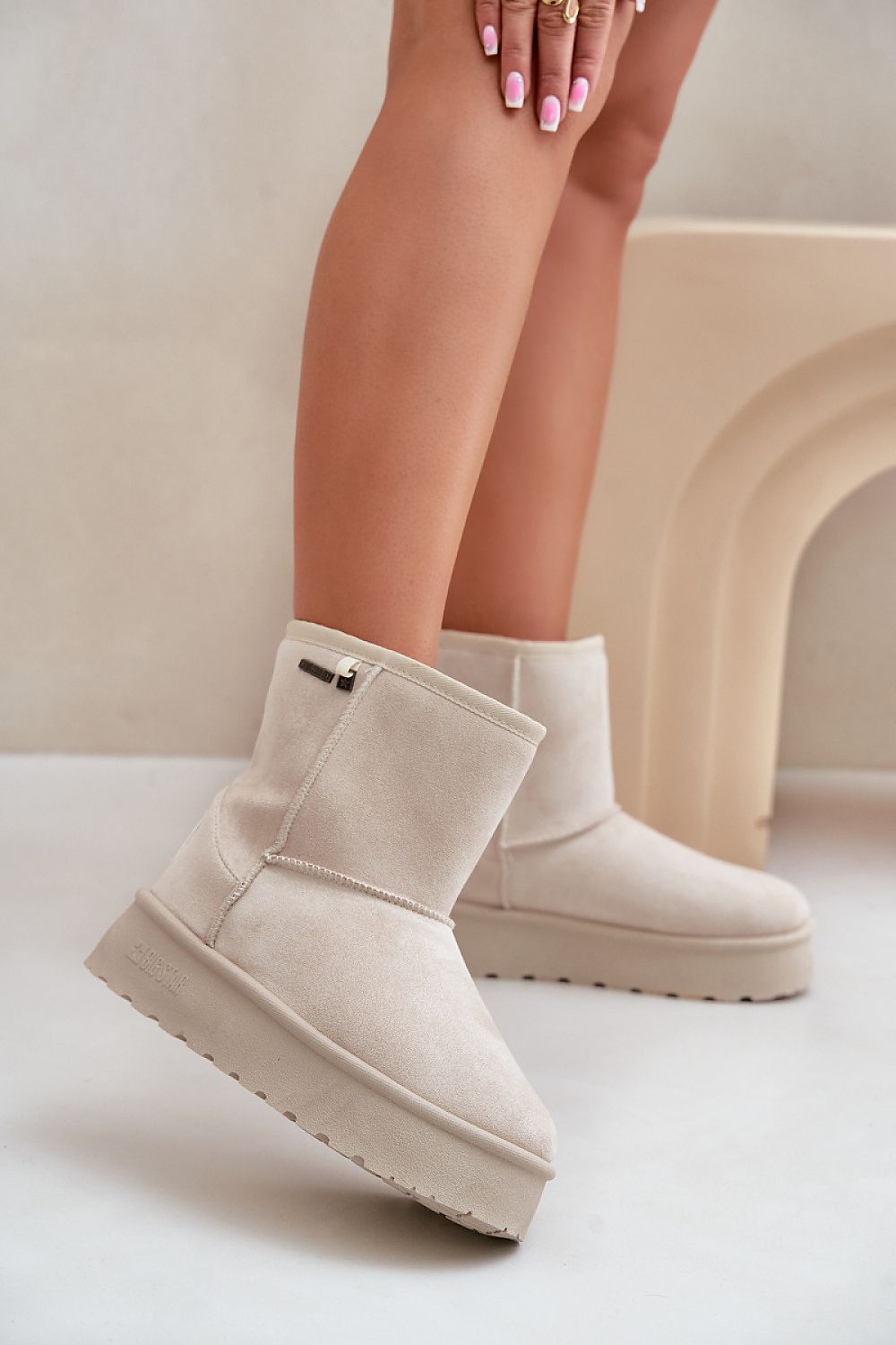 Eco-Suede Waterproof Snow Boots With Fur Insulation | Sizes EU 36-41 | Step In Style
