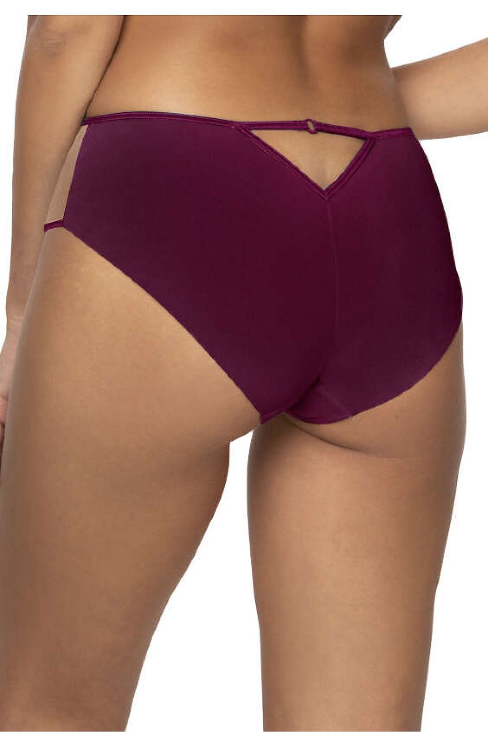 Maureen F-3808/51 Women's Beige And Purple Lace Panties, Sizes EU 36-48 for Elegant Comfort