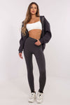 Stylish High-Waisted Long Leggings with Animal Motif, EU S/M & M/L, Perfect for Gym & Yoga
