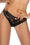 Luxury Angel Lace And Mesh Panties - Classic Cut, EU 36-44 | US 4-12, Elegant Bow Detail