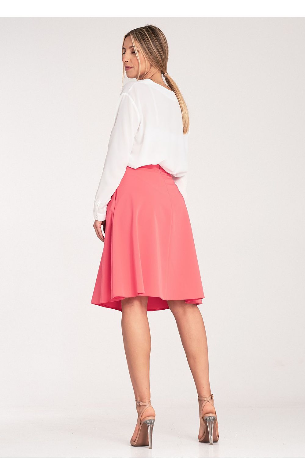 Figl Women's Flared Knee-Length Skirt with Pockets | EU S-XL | US S-XL, Polyester & Viscose Blend