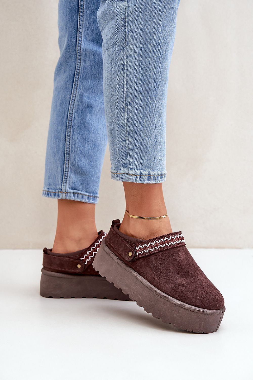 Step In Style Stylish Eco Suede Snow Boots with Fur Lining | EU 36-41