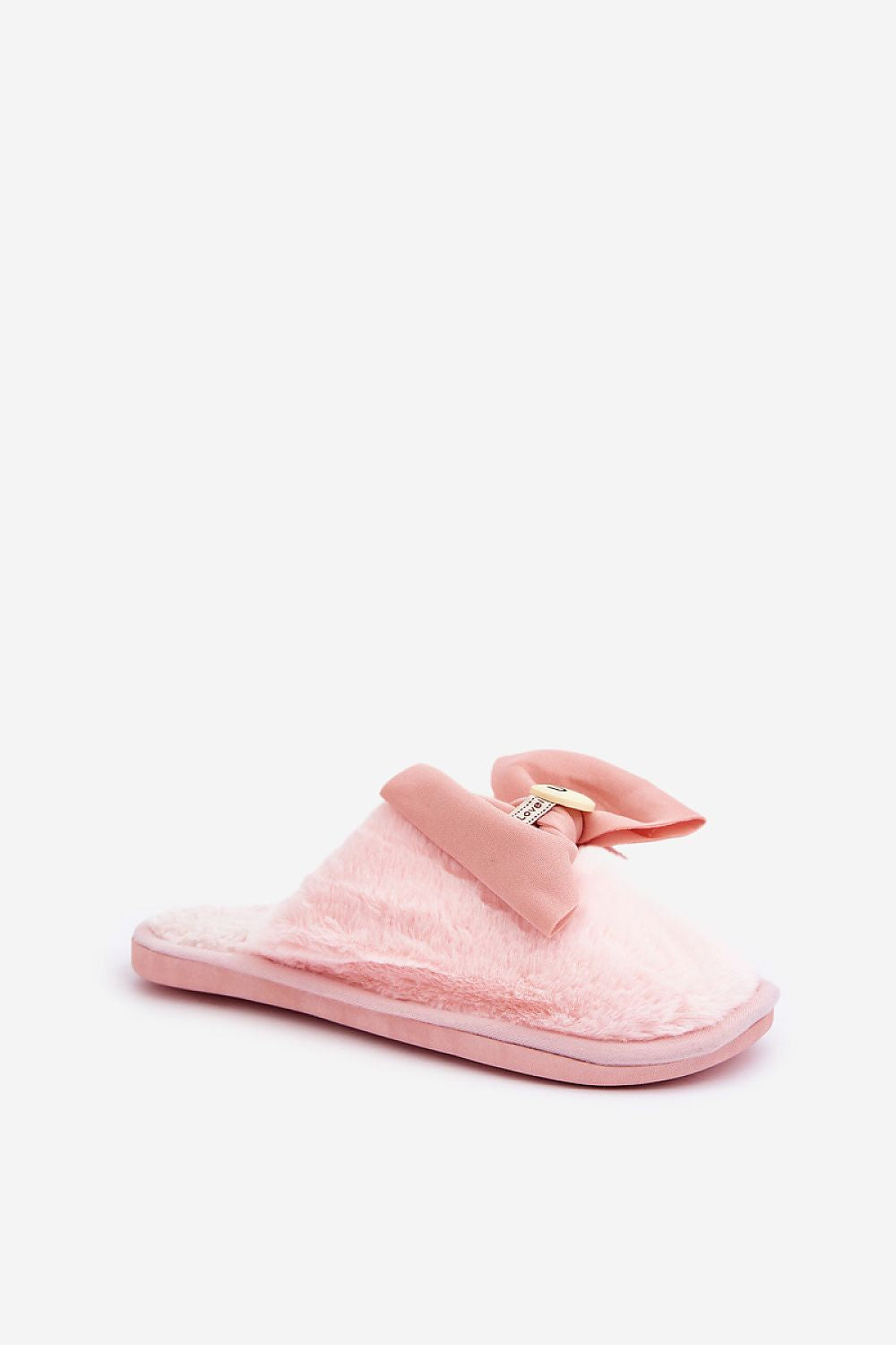Luxury Women's Warm Slippers EU 36/37 | US 6 With Soft Fur And Charming Bow