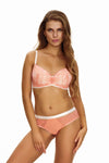 Lupo Line Microfiber & Lace Classic Fig Cut Panties - EU 36-42 | US 4-10