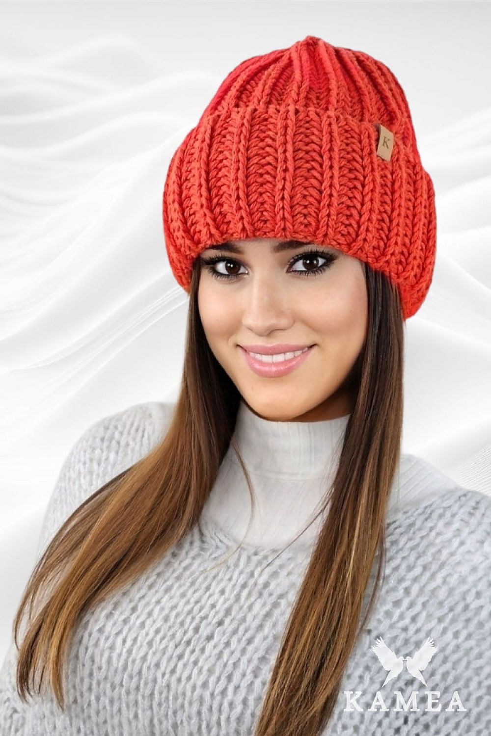 Kamea Landa Premium Thick Mustard Winter Hat with Wool Blend and Plush Polar Fleece Lining