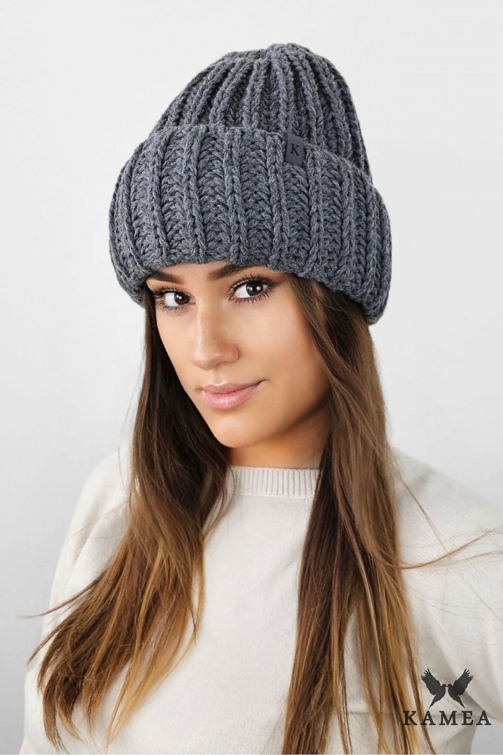 Kamea Landa Premium Thick Mustard Winter Hat with Wool Blend and Plush Polar Fleece Lining