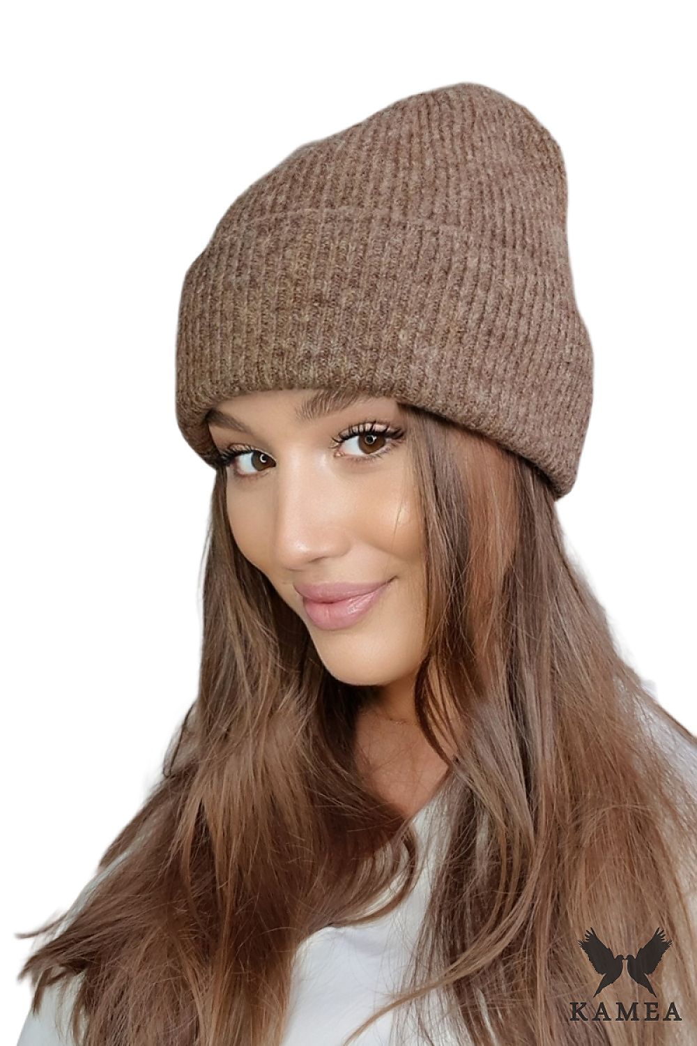 Kamea Orazio Premium Double Universal Orange Hat - Elegant Design with Exceptional Warmth