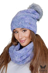 Premium FAZILA Women's Set in Baby Alpaca Wool and Lamb Wool - Elegant Winter Fashion