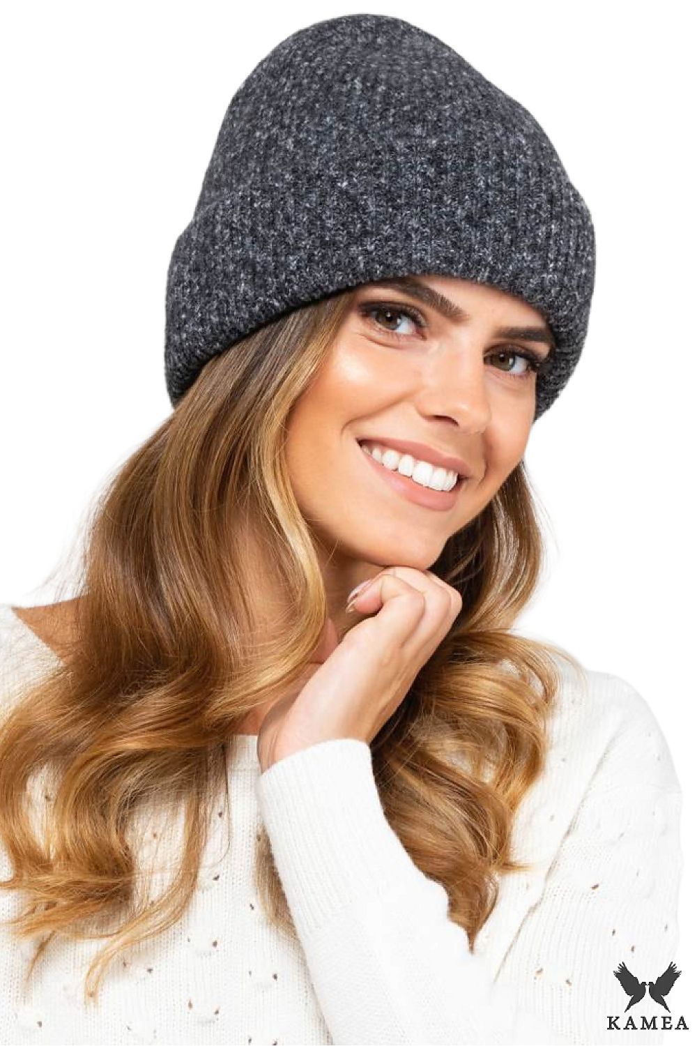 Kamea Orazio Premium Double Universal Orange Hat - Elegant Design with Exceptional Warmth