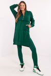 Luxury Women's Hoodie And Leggings Set, Size EU 0, Cotton Blend, Comfort Fit For Casual Styling