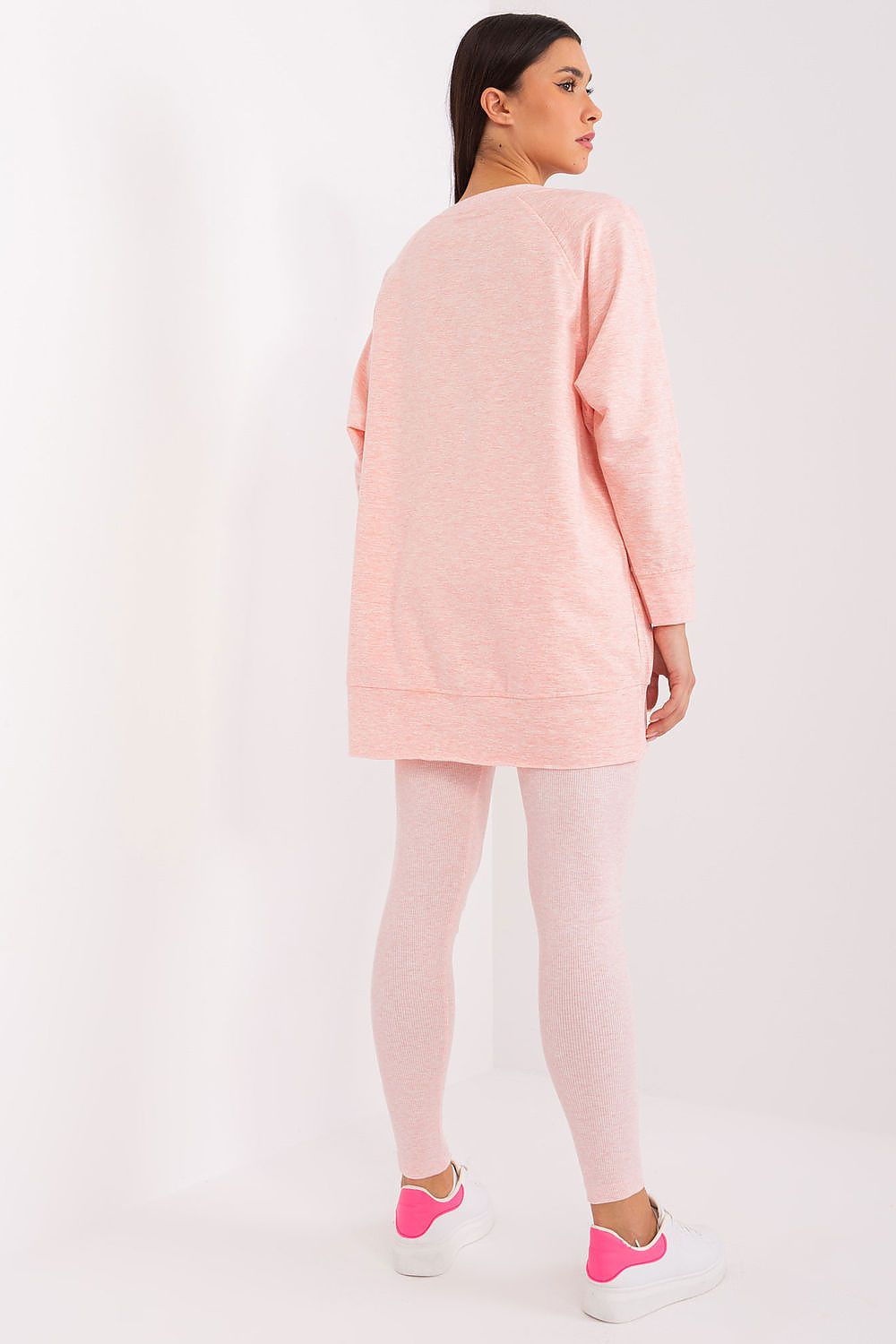 Luxury Women's Set: Comfort Sweatshirt & High Waist Leggings, EU Size 0 - Factory Price