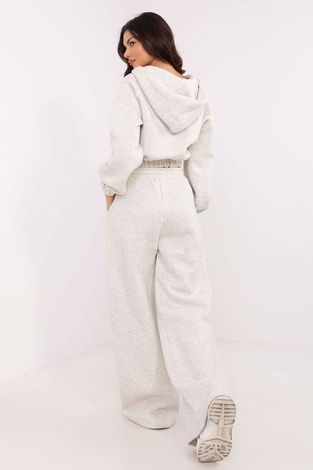 Luxury Women's Tracksuit Set in Size EU 0 - Stylish Hoodie with Wide-Leg Pants, Comfortable Fit