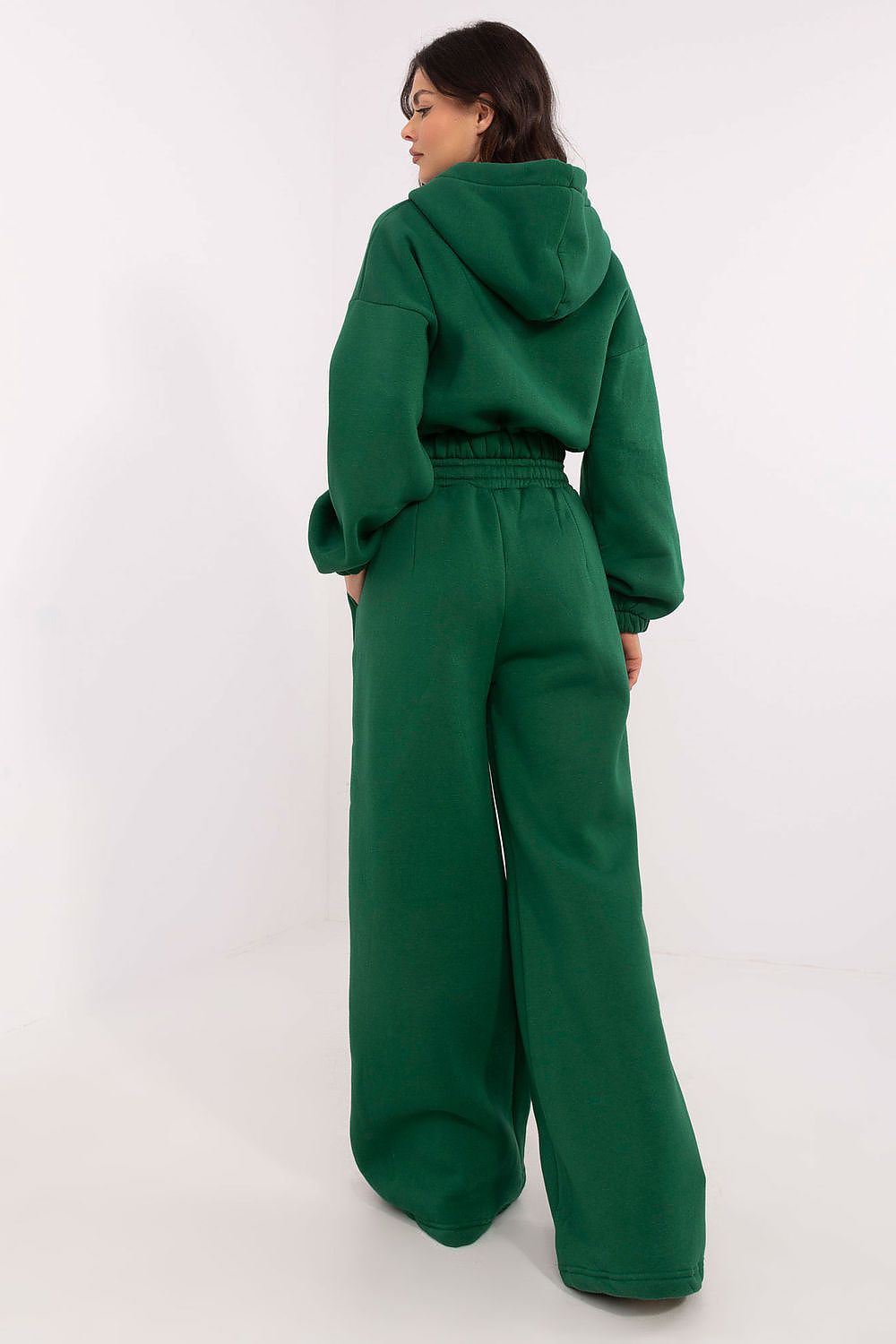 Luxury Women's Tracksuit Set in Size EU 0 - Stylish Hoodie with Wide-Leg Pants, Comfortable Fit