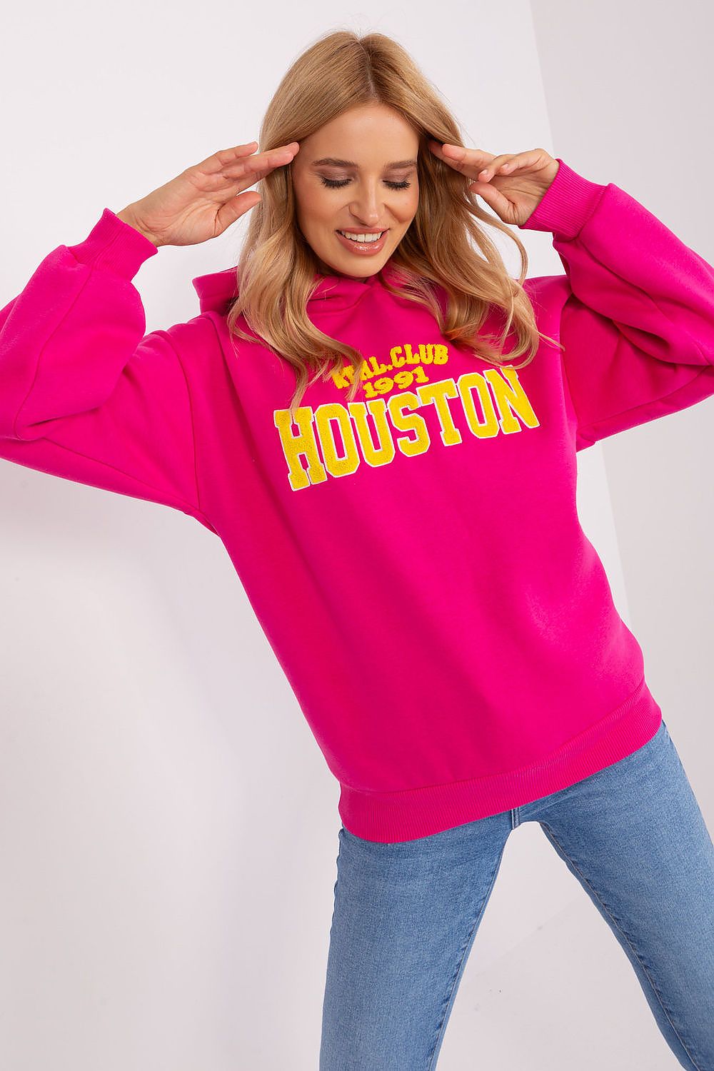 Luxury Women's Hooded Sweatshirt EU Size 0 - Stylish Cotton-Polyester Blend by Factory Price