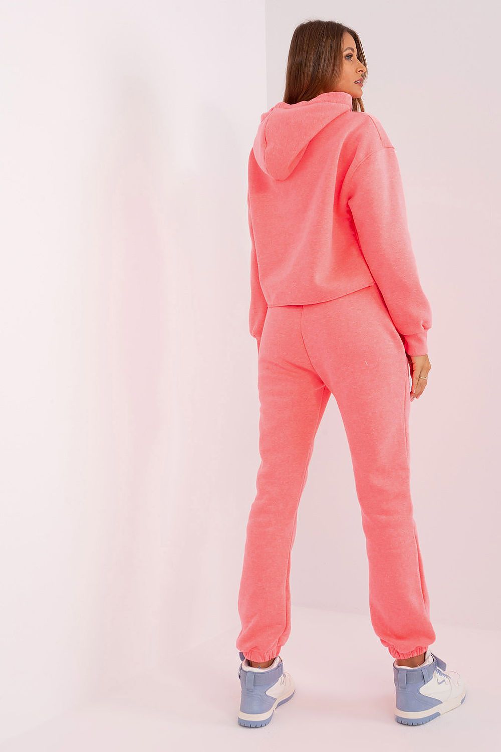 Ex Moda Casual Tracksuit Set - Cotton Blend Hoodie & Pants, EU 0, Modern Urban Style